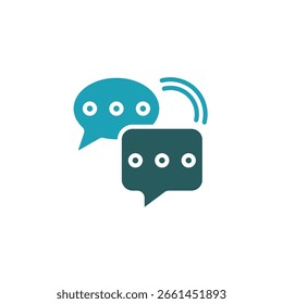 ícone de comunicação. vetor.Editável símbolo de estilo traço.linear para usar web design,ilustração logo.Symbol.