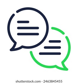 Communication icon for web, app, infographic, etc