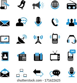 Communication icons 