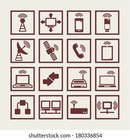 Communication icons