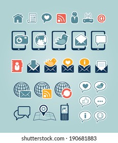 Communication icons