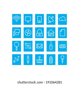 Communication icons