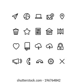 Communication icons