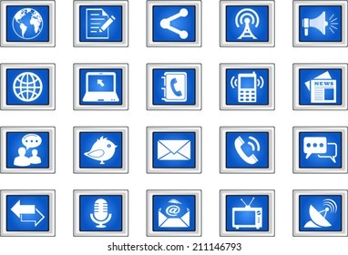 communication icons 