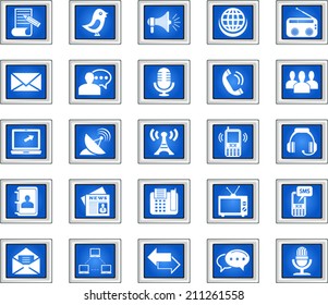Communication icons 