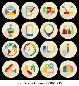 Communication icons