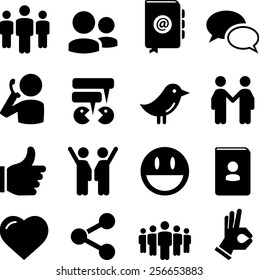 Communication icons