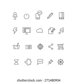 Communication icons
