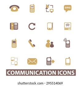 communication icons