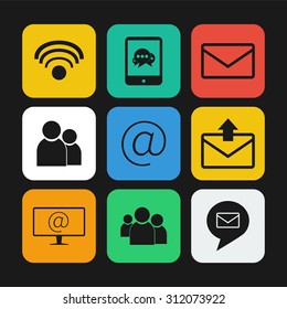 Communication icons
