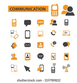 communication icons
