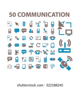 iconos de comunicación