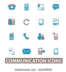 communication icons