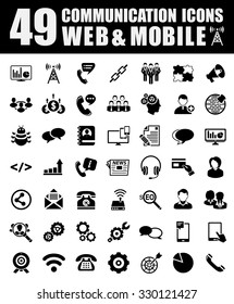 communication icons