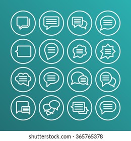 Communication icons