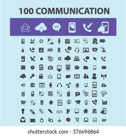 Communication icons