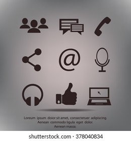 Communication Icons