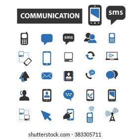 iconos de comunicación