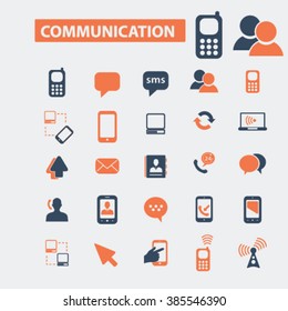 communication icons
