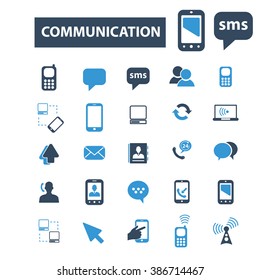 iconos de comunicación
