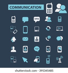 communication icons
