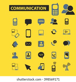 iconos de comunicación
