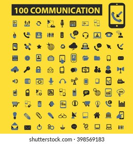 iconos de comunicación
