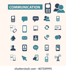 communication icons
