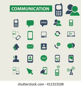 iconos de comunicación
