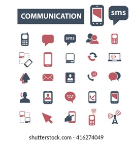 communication icons
