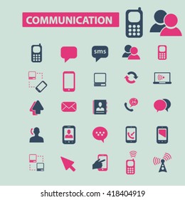 communication icons
