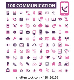 communication icons
