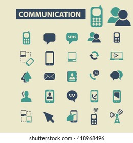 communication icons

