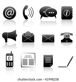 Communication icons