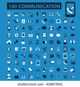 communication icons
