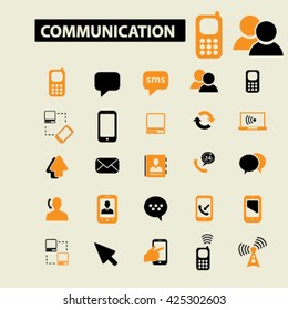 communication icons
