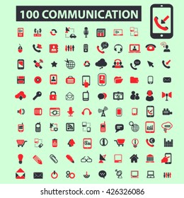 communication icons

