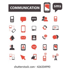 iconos de comunicación
