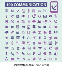 communication icons
