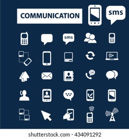 iconos de comunicación
