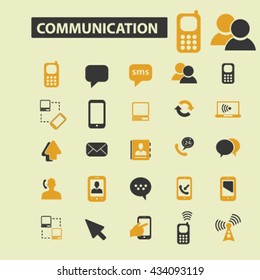 communication icons
