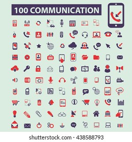 communication icons
