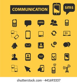 communication icons