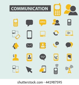 communication icons