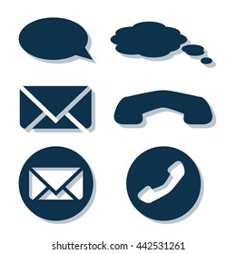communication icons