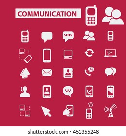 communication icons