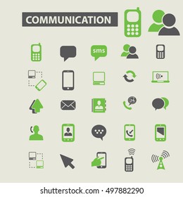 communication icons