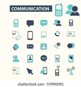 iconos de comunicación