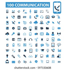 iconos de comunicación