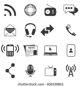 communication icons